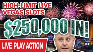 🔴 $250,000 High-Limit HUGE LIVE STREAM Slot Play from LAS VEGAS 💵 Up To $1,000 a Spin! Raja CRUSHES