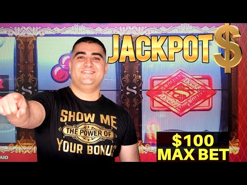 $100 Top Dollar Slot Machine HANDPAY JACKPOT | Jin Long 888 Slot $45 Max Bet JACKPOT & More Slots