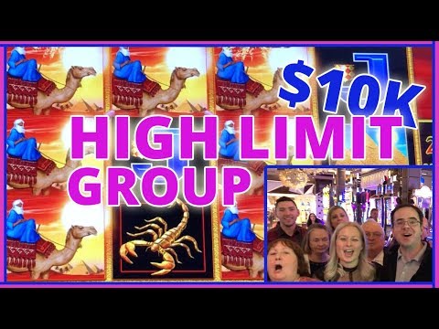 🎰💰 20 People ✖ $500 Each =💲10,000 HIGH LIMIT GROUP SLOT PULL👭👫👬 ✦ Slot Machines w Brian C #ad