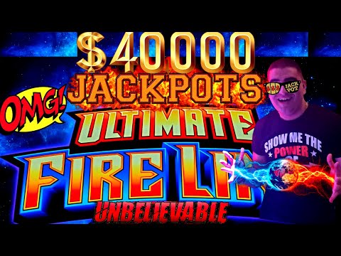 $40,000 Handpay Jackpots On Ultimate Fire Link Slots – ✓ FANTASTIC JACKPOTS COMPILATION