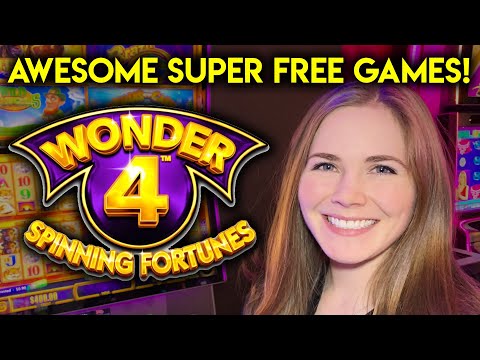 Big Win! Super Free Games! Wild Leprecoins Slot Machine!!