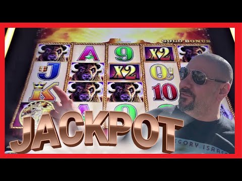 HANDPAY JACKPOT on BUFFALO GOLD SLOT MACHINE! YOU DON'T NEED 15 GOLD BUFFALO'S TO GET THAT JACKPOT!