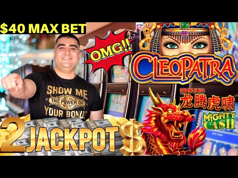 High Limit CLEOPATRA 2 Slot Machine HANDPAY JACKPOT  | Mighty Cash Slot HANDPAY JACKPOT | Part-3 #2