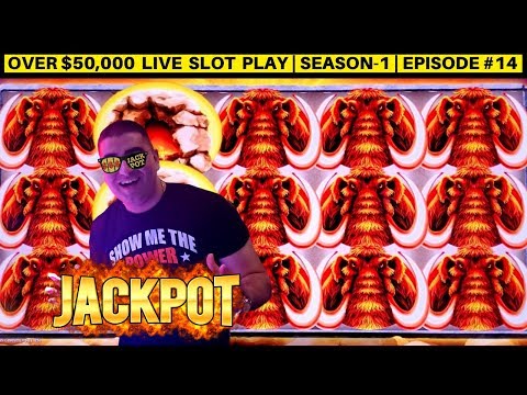 High Limit Mammoth Power Slot Machine ✦HANDPAY JACKPOT✦ – $22.50 Bet | Season-1 | Episode #14