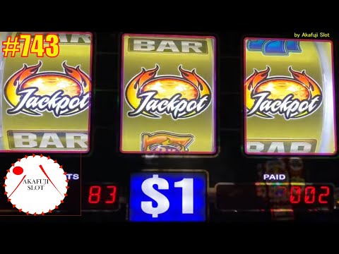 High Limit Winning Progressive Jackpot Handpay Blazin' Gems Slot Machine Max Bet, 9 line 赤富士スロット勝負強