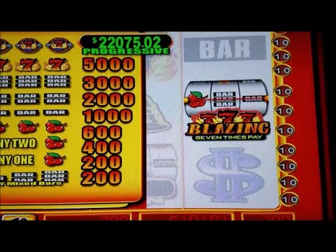 Hot Shot Progressive Slot Machine Bonus with Max Bet