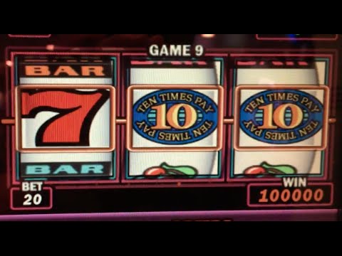 **HUGE 555xBet WIN** on 10 TIMES Pay ✦LIVE PLAY✦ Slot Machines in Las Vegas