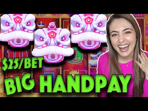 ⚡HUGE HANDPAY JACKPOT⚡ on Happy Lantern Lightning Link Slot Machine!