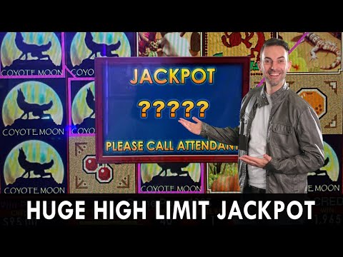 👉 HUGE HIGH LIMIT JACKPOT 🎰 Coyote Moon ❤️’s Me! 🤑 BCSlots