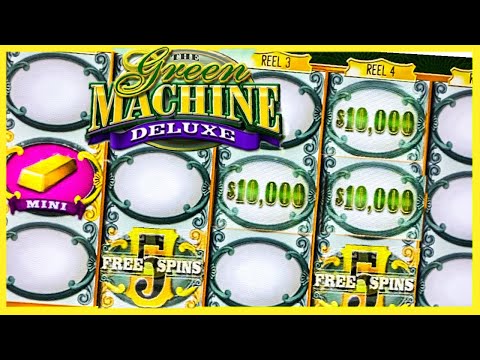HUGE JACKPOT/ GREEN MACHINE DELUXE JACKPOT/ HIGH LIMIT/ LIMITE ALTO/ MUCHO DINERO SLOTS
