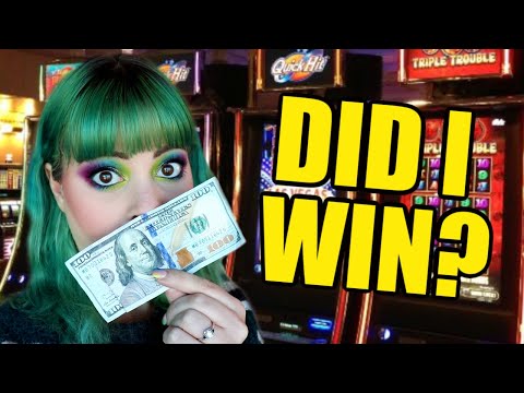 I put $100 in a slot machine at the Wynn in Vegas…  Here's what happened 😳