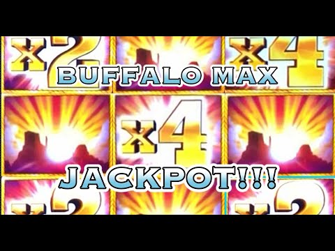 JACKPOT HANDPAY: BUFFALO MAX SLOT MACHINE