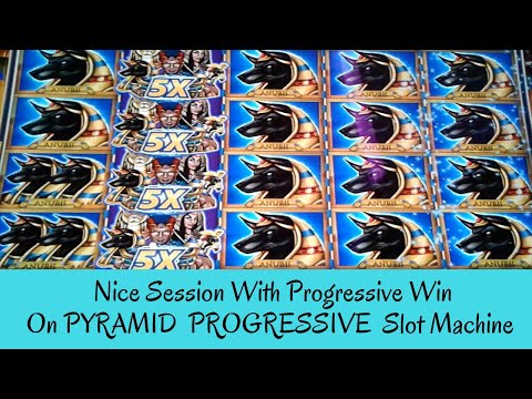 NICE SESSION WITH PROGRESSIVE WIN ON PYRAMID PROGRESSIVE SLOT MACHINE – SunFlower Slots