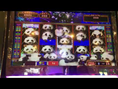 Panda Stacked Feature✦LIVE PLAY w/Bonuses✦ Slot Machine at Flamingo Las Vegas
