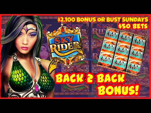 Sky Rider Slot Machine Big Win