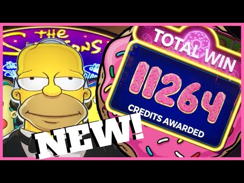 🍩 The Simpsons ✦ NEW ✦ Slot Machine at Cosmopolitan, Las Vegas